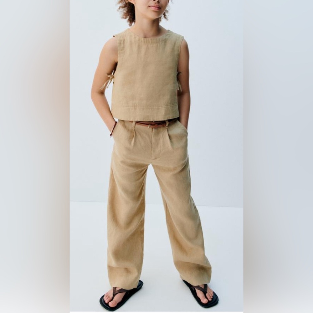 Zara brand new linen set